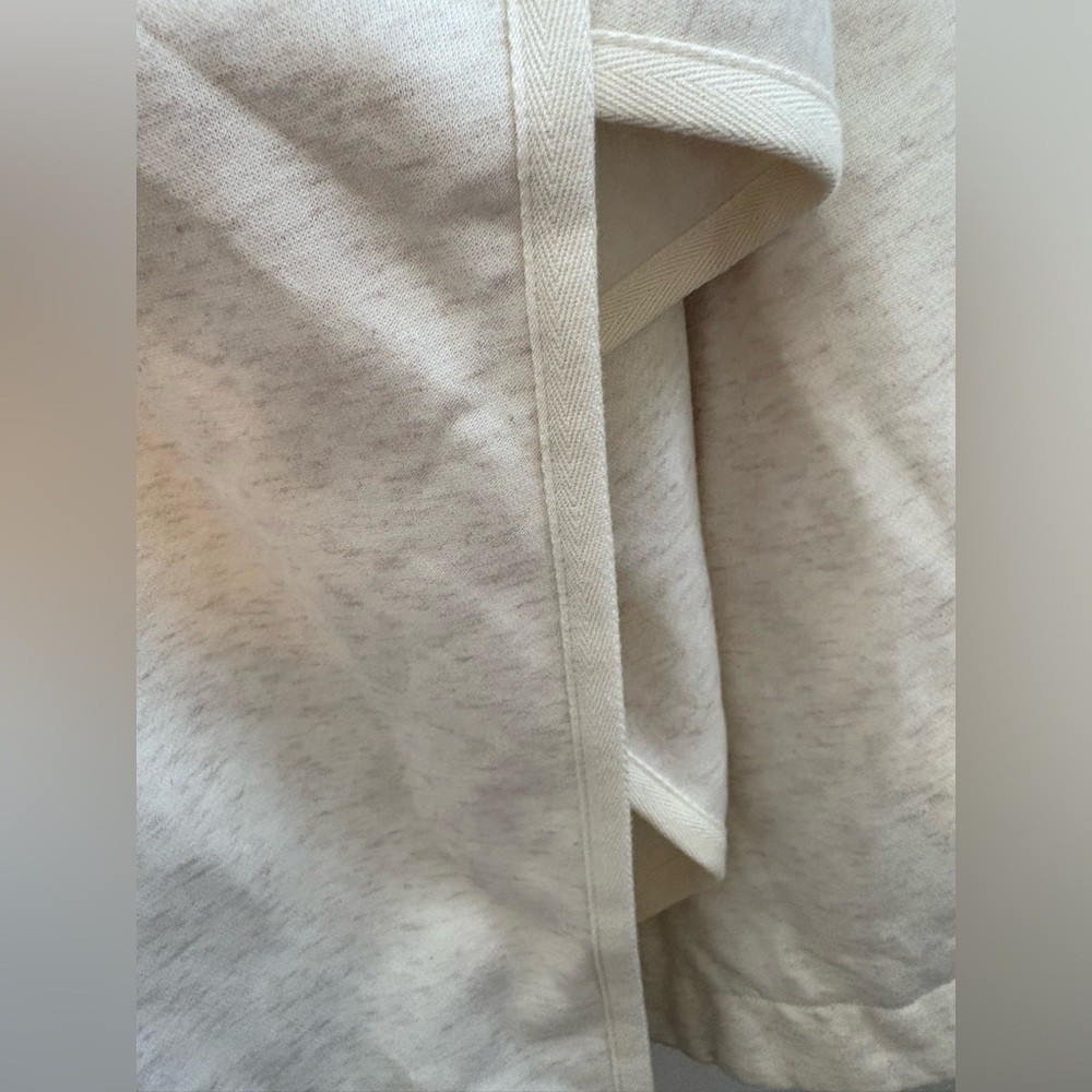 UGG Womans Janni Fleece Blanket Cardigan Size XS in Ivory, Soft Cotton Blend - Picture 11 of 16